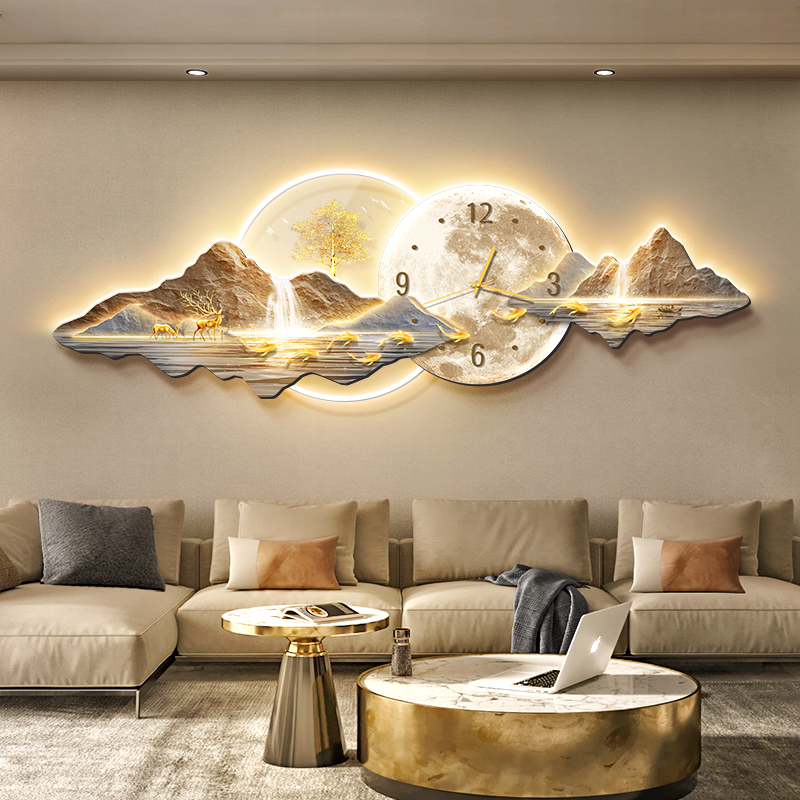 Luxury Lifestyle Watches - Nordic Luxury Designer Wall Clock Modern