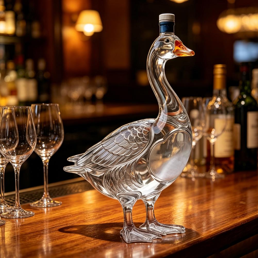 Glass Decanter Whiskey - Glass Bird Wine Bottle 3d Whiskey