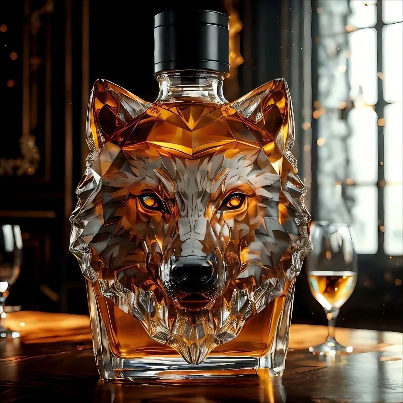 High Borosilicate Glass Wolf H – Glass Decanter Whiskey Bewertung und Preis