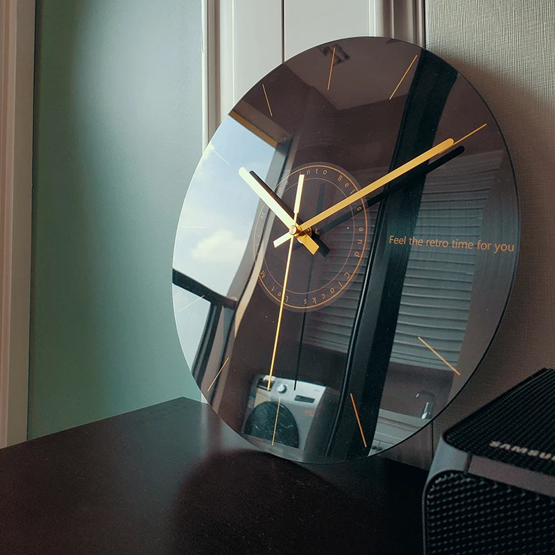 Luxury Silent Wall Clock Livin – Luxury Lifestyle Gifts Bewertung und Preis