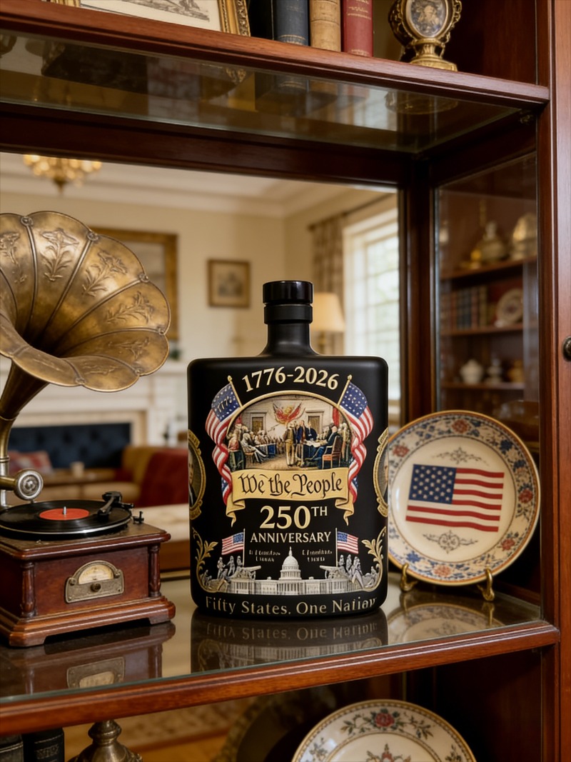 US 250th Anniversary We The Pe – Glass Decanter Whiskey Bewertung und Preis