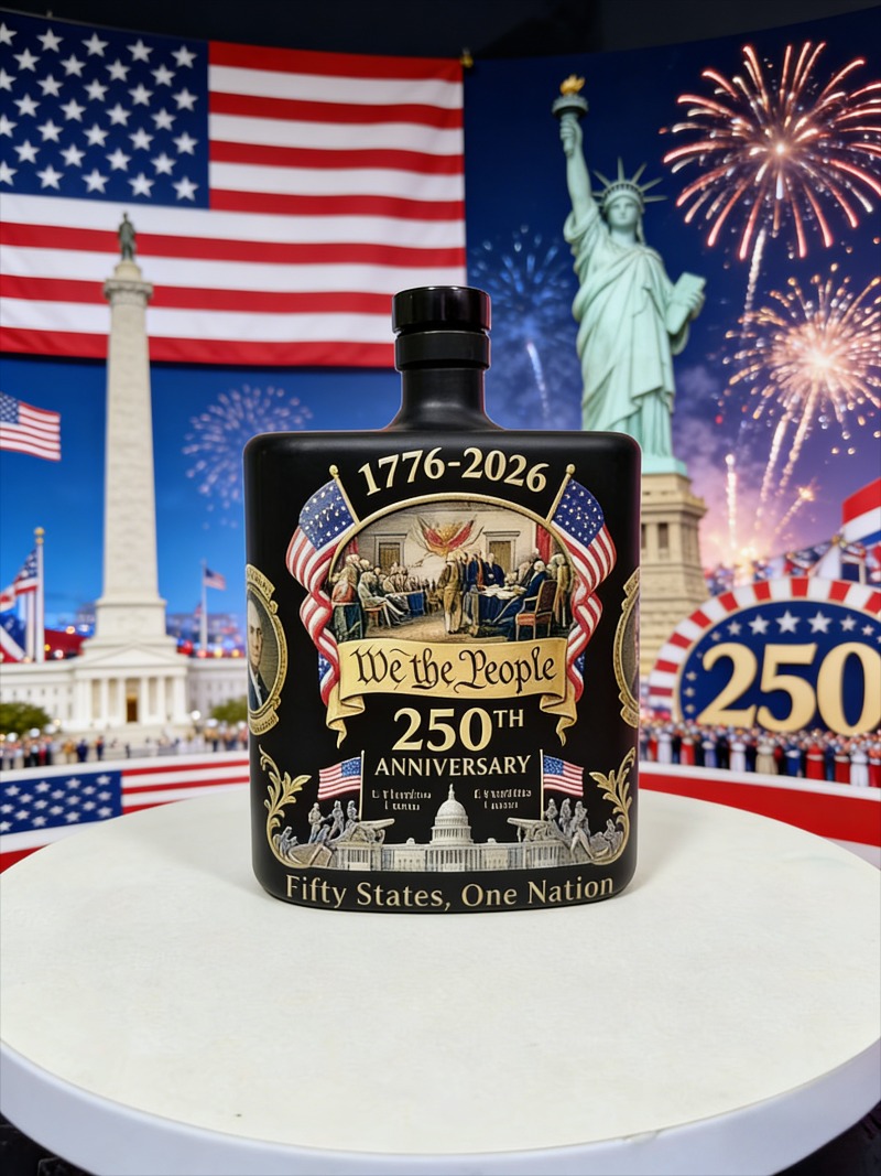 US 250th Anniversary We The Pe – Glass Decanter Whiskey Bewertung und Preis