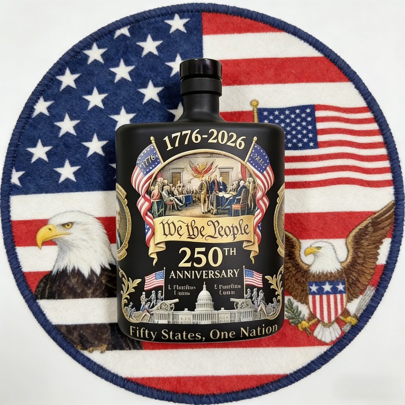 US 250th Anniversary We The Pe – Glass Decanter Whiskey Bewertung und Preis