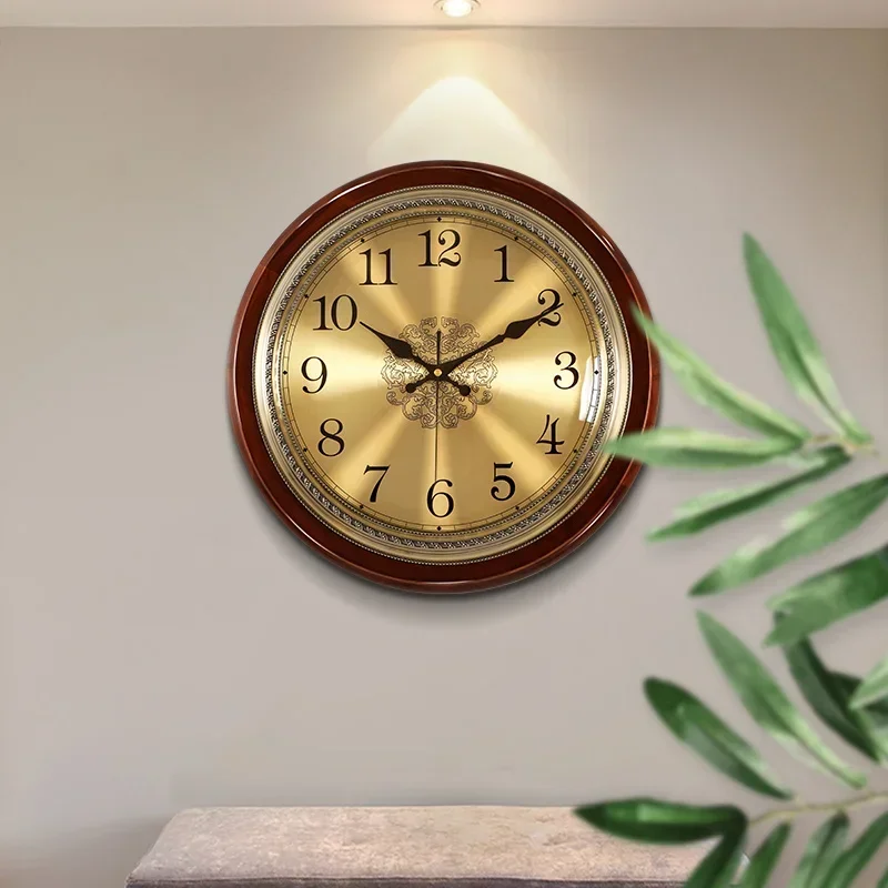 Luxury Wood Wall Clock Metal R – Luxury Lifestyle Watches Bewertung und Preis