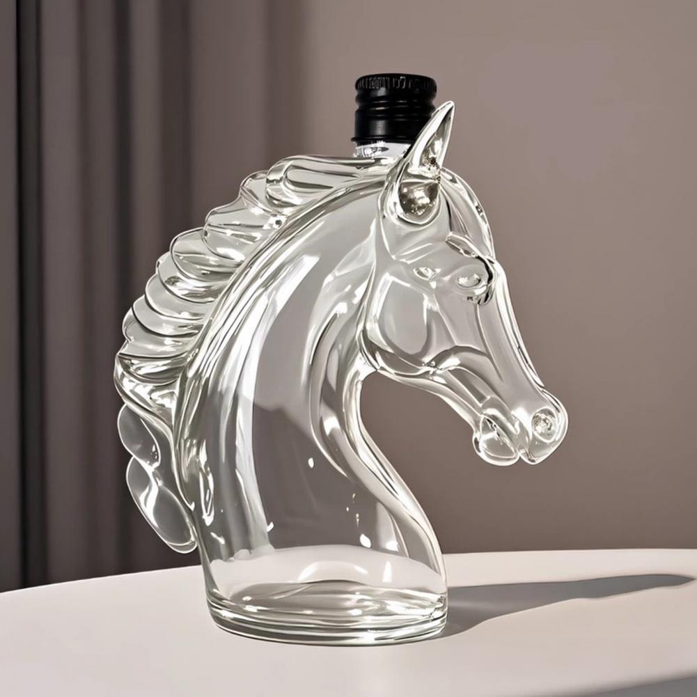 Whiskey Bottle Engraved Horse  – Glass Decanter Whiskey Bewertung und Preis