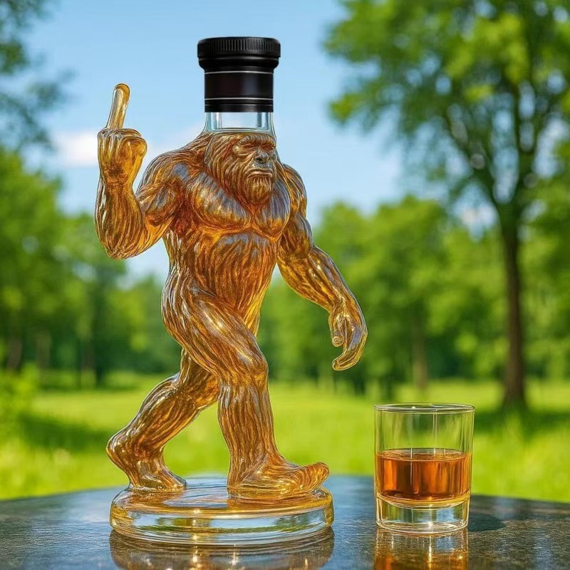 Funny Bigfoot Crown Whiskey De – Glass Decanter Whiskey Bewertung und Preis