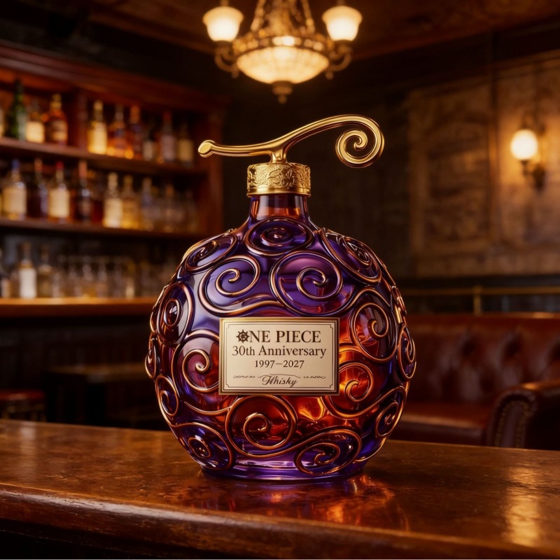 New One Piece 30th Anniversary – Glass Decanter Whiskey Bewertung und Preis