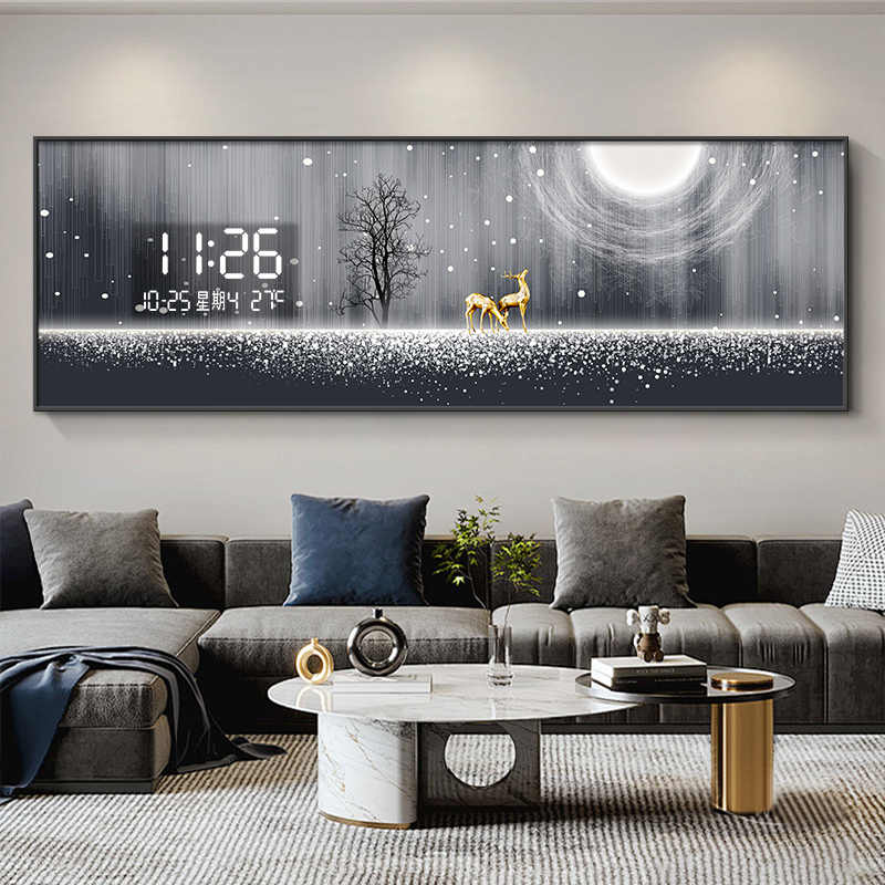 Light Luxury Elk Living Room D – Luxury Lifestyle Background Bewertung und Preis