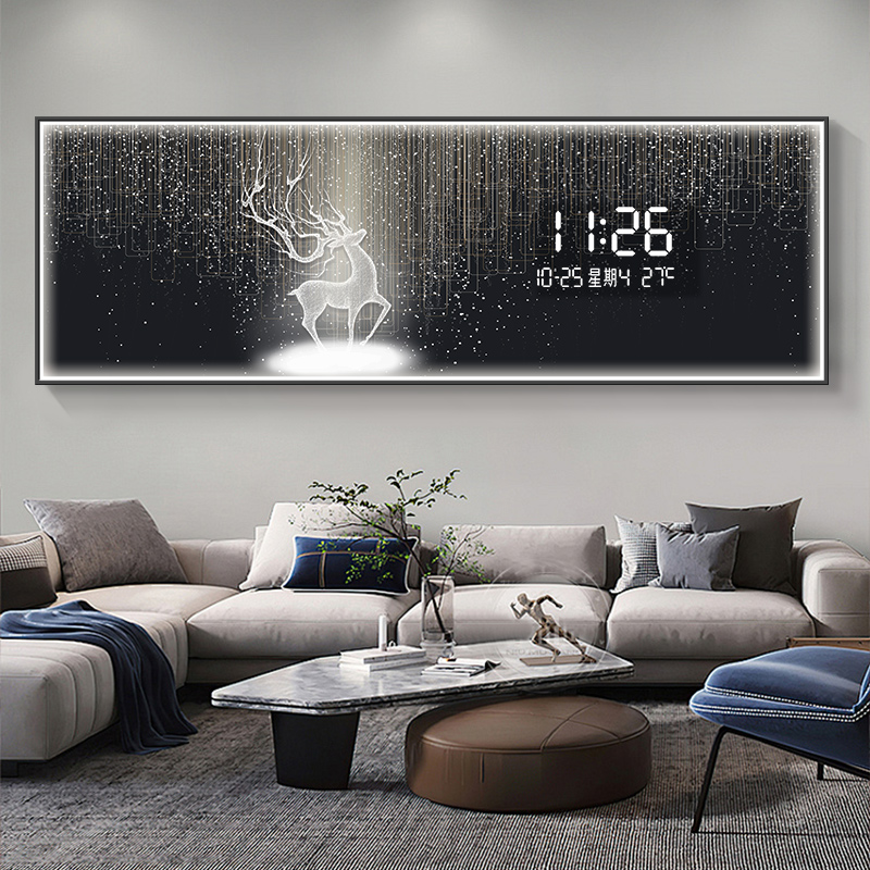Light Luxury Elk Living Room D – Luxury Lifestyle Background Bewertung und Preis