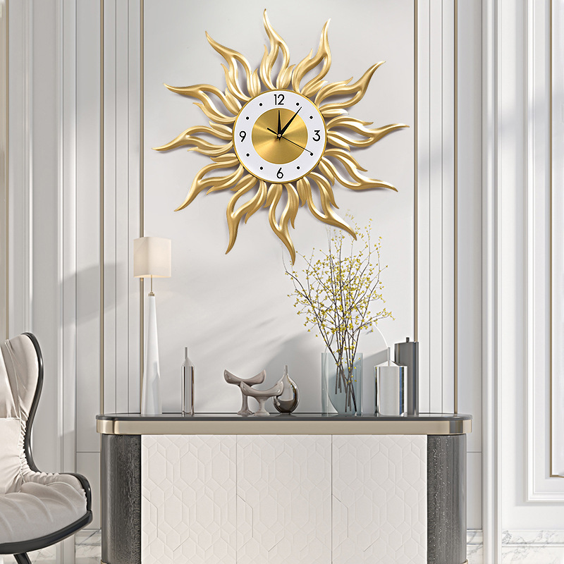 Nordic Gold Wall Clock Living  – Luxury Lifestyle Watches Bewertung und Preis