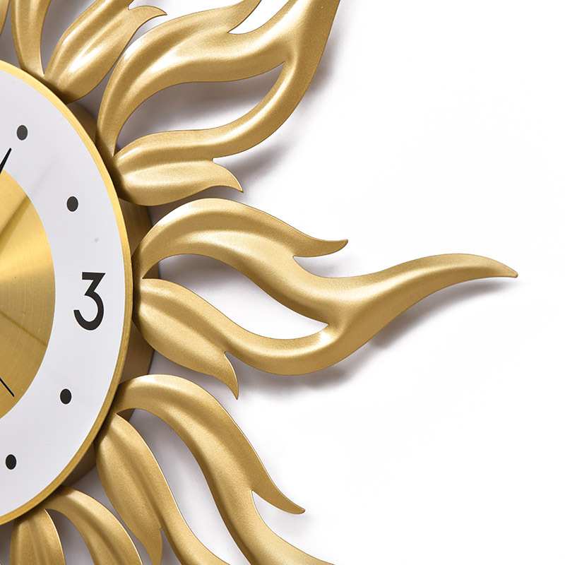 Nordic Gold Wall Clock Living  – Luxury Lifestyle Watches Bewertung und Preis
