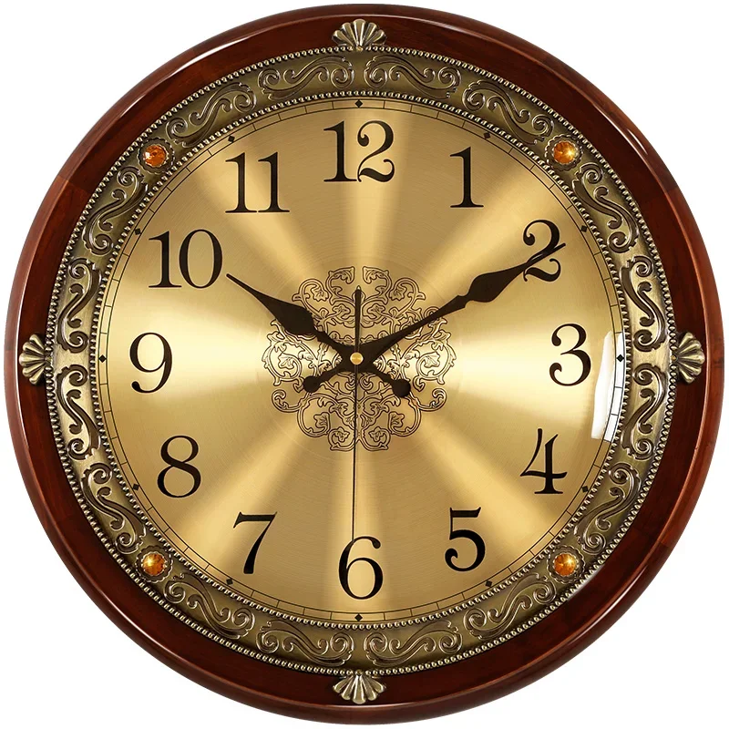 Luxury Wood Wall Clock Metal R – Luxury Lifestyle Gifts Bewertung und Preis