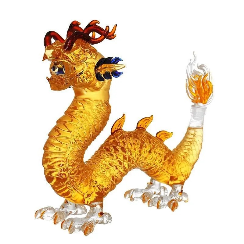 Dragon shaped Chinese Zodiac w – Glass Decanter Whiskey Bewertung und Preis