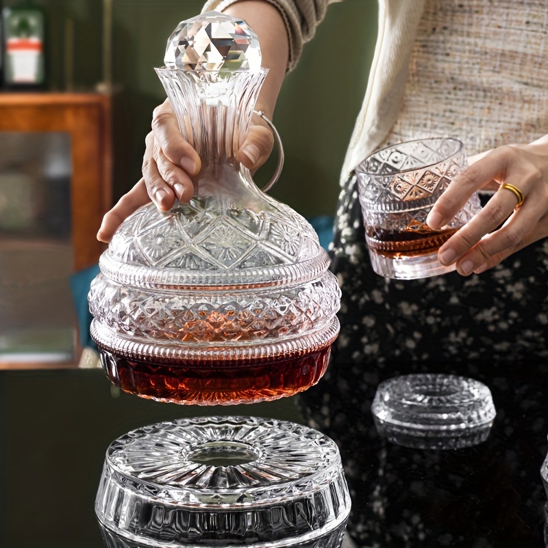 Crystal Wine Decanter Elegant  – Glass Decanter Whiskey Bewertung und Preis
