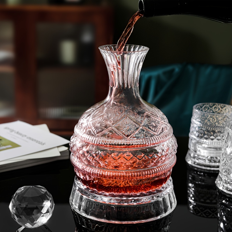 Crystal Wine Decanter Elegant  – Glass Decanter Whiskey Bewertung und Preis