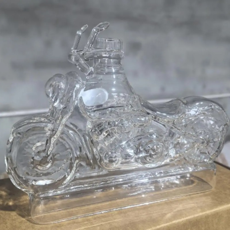 Motorcycle Style Whisky Decant – Glass Decanter Whiskey Bewertung und Preis