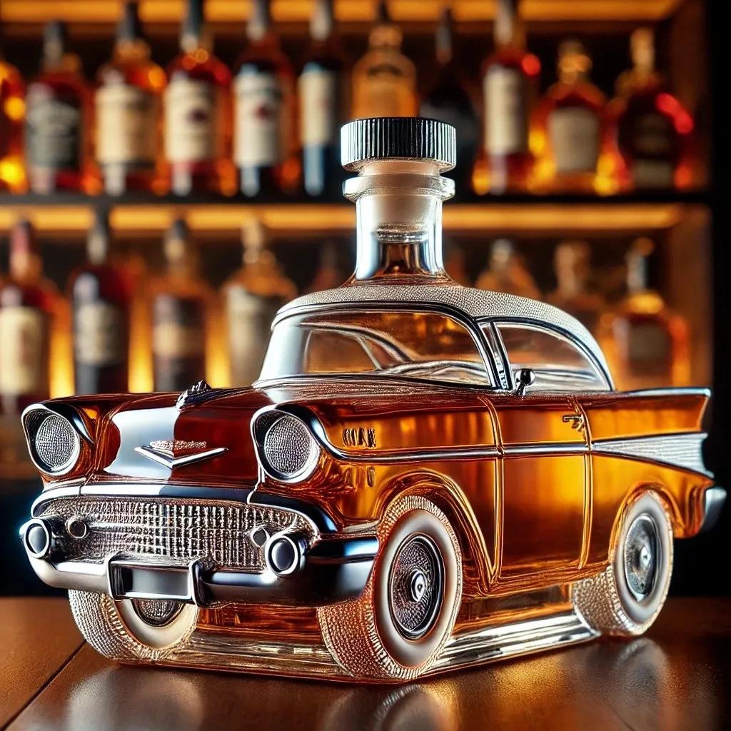 Vintage Car-Shaped Glass Liquo – Glass Decanter Whiskey Bewertung und Preis