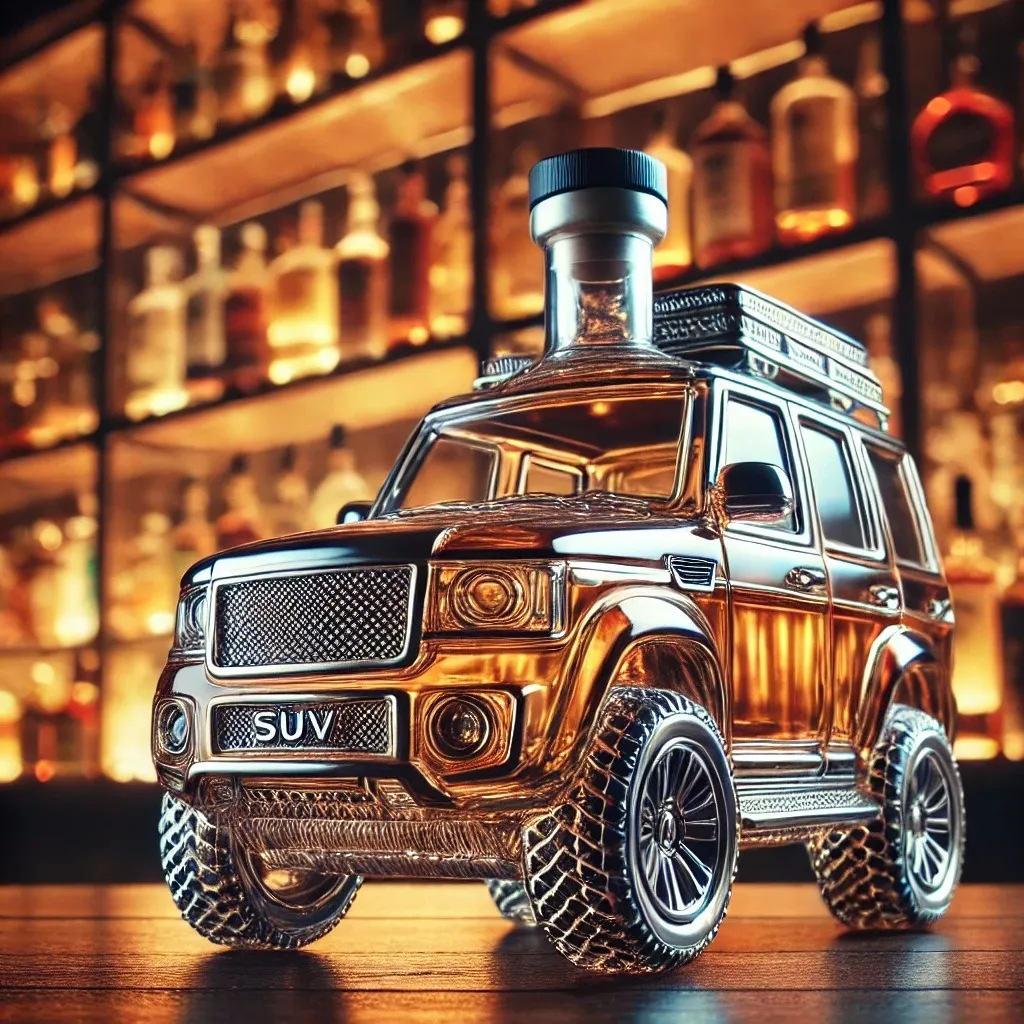 Vintage Car-Shaped Glass Liquo – Glass Decanter Whiskey Bewertung und Preis