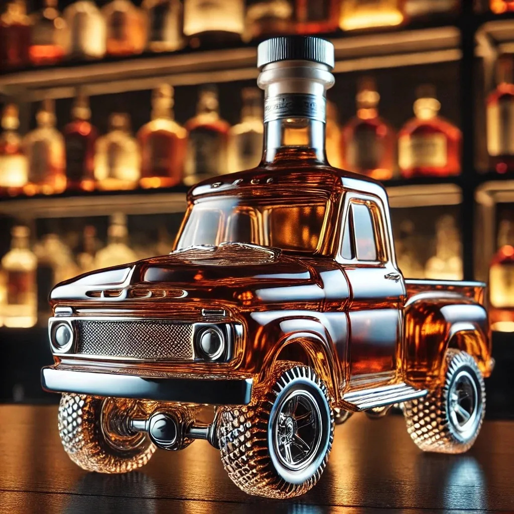 Vintage Car-Shaped Glass Liquo – Glass Decanter Whiskey Bewertung und Preis
