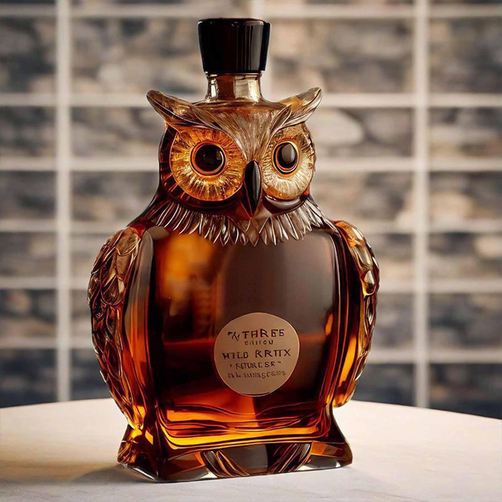 Owl Shape Home Bar Decanter 35 – Glass Decanter Whiskey Bewertung und Preis