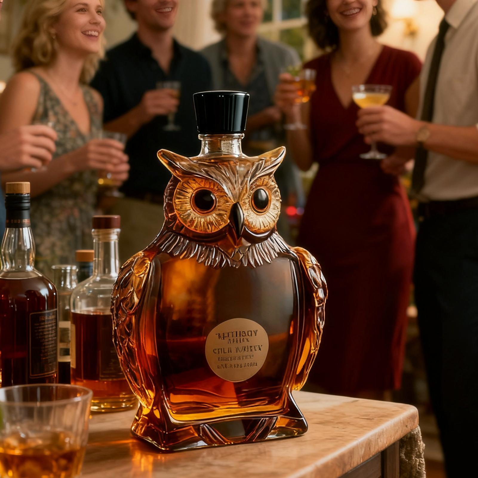 Owl Shape Home Bar Decanter 35 – Glass Decanter Whiskey Bewertung und Preis