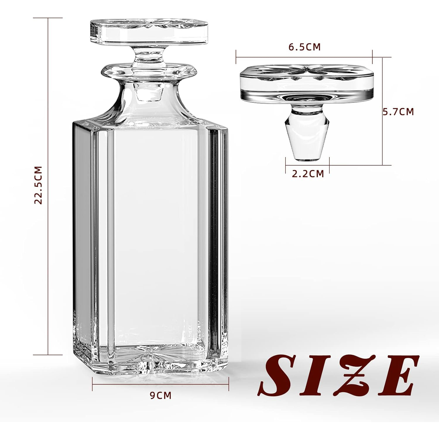Glass Decanter - Whiskey Decan – Glass Decanter Whiskey Bewertung und Preis